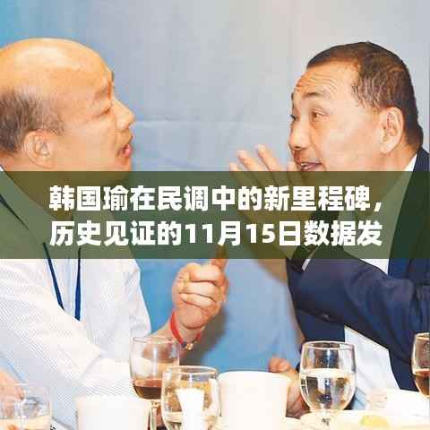 韩国瑜在民调中的新里程碑,历史见证的11月15日数据发布