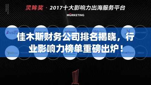 佳木斯财务公司排名揭晓,行业影响力榜单重磅出炉!