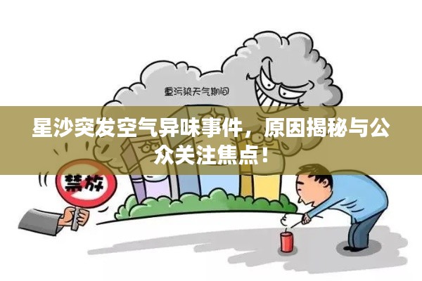 星沙突发空气异味事件,原因揭秘与公众关注焦点!